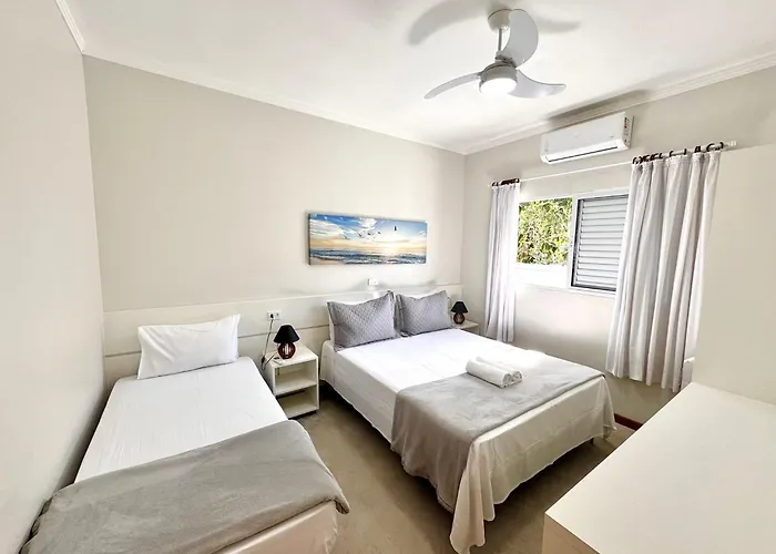 Vida Boa Ubatuba Flats - Apê a 200m da praia do Lázaro!